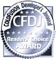 CFDJ Award Best ColdFusion Consulting company