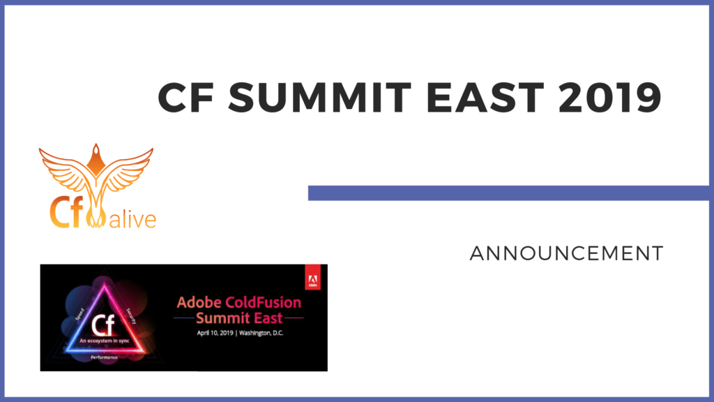Modernization of Adobe ColdFusion 2018 1