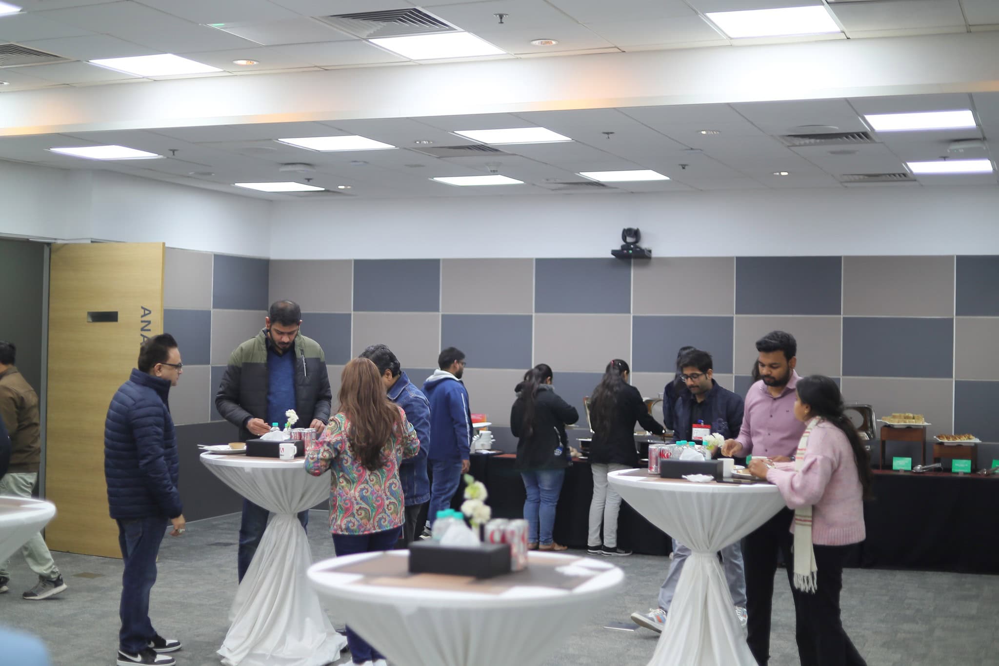 Attendees Networking At Coldfusion Summit India Event Hosted By Teratech.