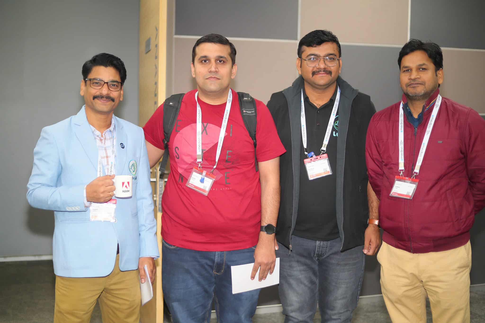 Teratech Team Presenting At Adobe Coldfusion Summit India Event.