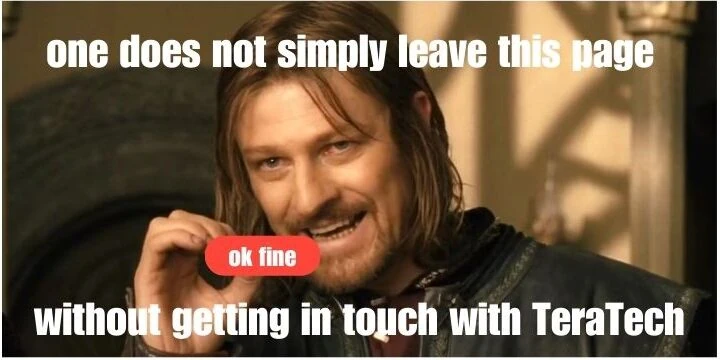 One Does Not Simply Leave This Page