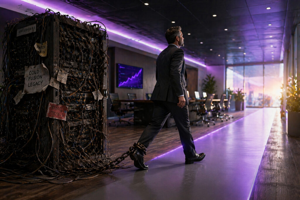 Ceo Coldfusion Modernization: The Growth Drag Hiding In Plain Sight 1 Legacy Cf Dragging