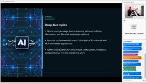 AI models and deep dive topics in modern data management and governance.
